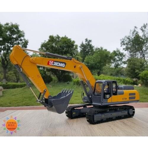 Collectible Alloy Model Gift 1:30 Scale XCMG XE370DK Large Size Hydraulic Excavator Engineering Machinery DieCast Toy Model