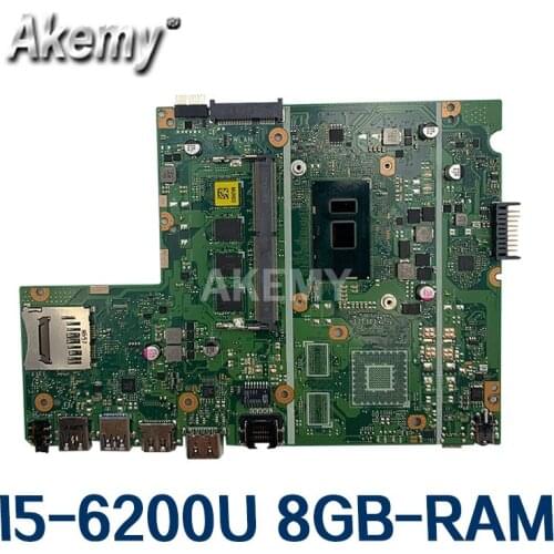 Laptop motherboard For Asus X541U X541UVK X541UAK X541UA X541UV X541UJ mainboard Test OK w/ I5-6200U/I5-6198U CPU 8GB-RAM