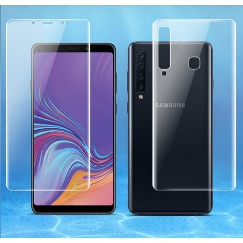 Front Back 3D Full Cover Soft Screen Protector For Samsung Galaxy Note 9 8 S9 S8 plus S10lite A9S A8S Film (Not tempered Glass)
