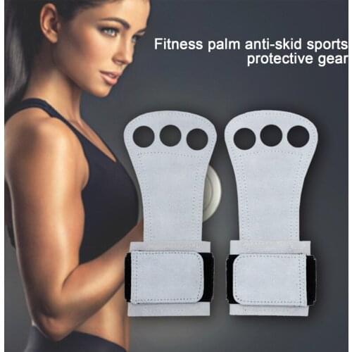 The First Layer Of Leather Fitness Palm Guard Non-slip Sports Protective Gear Single Parallel Bars Wrist Support Belt Hand Guard