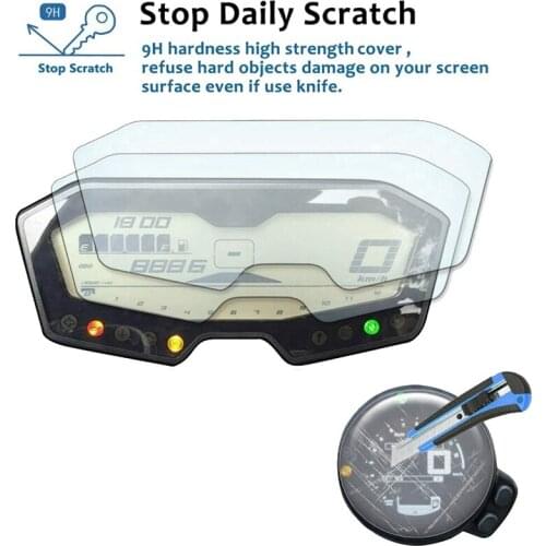 Fit For YAMAHA MT-07 FZ MT07 fz07 2014-2018 Motorcycle Instrument Speedometer Cluster Scratch Protection Film