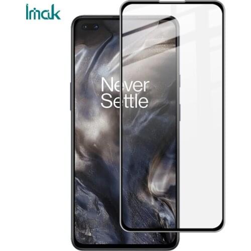 For OnePlus Nord Tempered Glass IMAK Pro+ Version Full Screen AB Glue Protective Glass Protector for OnePlus Nord