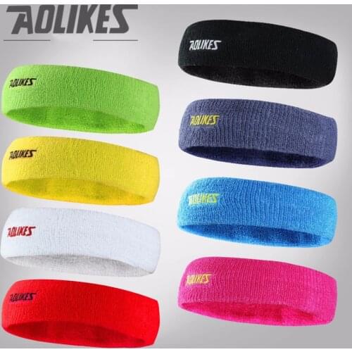 Fitness Yoga Headband Men Women Head Sweat Band Run Football Tennis Headscarf Silicone Anti-slip Elastic Sweatband HairBand