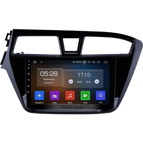 Seicane 9 inch Android 10.0 Car GPS Navigation System For 2014 2015 Hyundai I20 Support USB Rear View Camera DVR OBD II 1080P