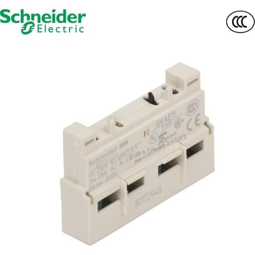 NO+NC 2NO 25A 250V Motor Plug in Auxiliary Contact Module Block Motor Protector GVAE11 for GV2 Motor Circuit Breaker Schneider