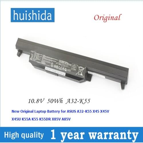 10.8V 50mah A32-K55 New original laptop battery for Asus A32-K55 A33-K55 A41-K55 X45A X45C X45V X45U X55 X55A X55C X55U series