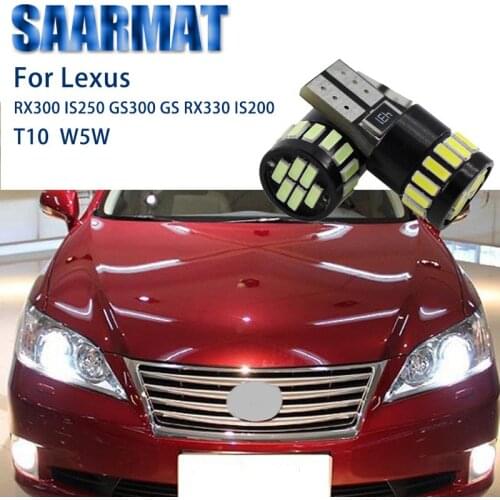 2 pcs led width lights license plate lights reading lights for Lexus RX300 IS250 GS300 RX330 LX470 GX470 LX570 IS200