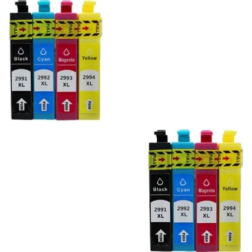 8pcs ink cartridges For Epson 29 29XL T2991 for Epson XP235 XP332 XP335 XP432 XP435 Printer Ink Cartridge E210