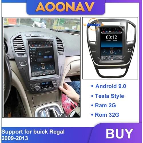2din android car radio multimedia player for Buick Regal 2009-2013 car autoradio GPS navigation vertical screen MP4 player