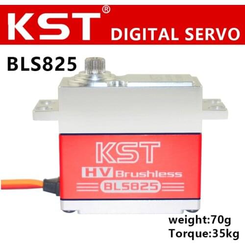 KST BLS825 70g/ 35kg/ 0.11 sec HV Brushless brushless digital servo for RC airplane aircraft 1/8 Car Buggy