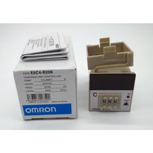 Electronic thermostat two-position control thermocouple K-type 48*48 digital display temperature meter E5C4