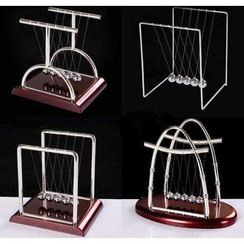 Newton Cradle Balance Steel Balls Board Games for Children Adults Kids Educational Toys Desk Play Board Game Gifts Home Decor