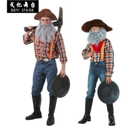 Cosplay Miner Uniform Yu Gong Yi Shan Movie Character Costume Opener Mining Uniform
