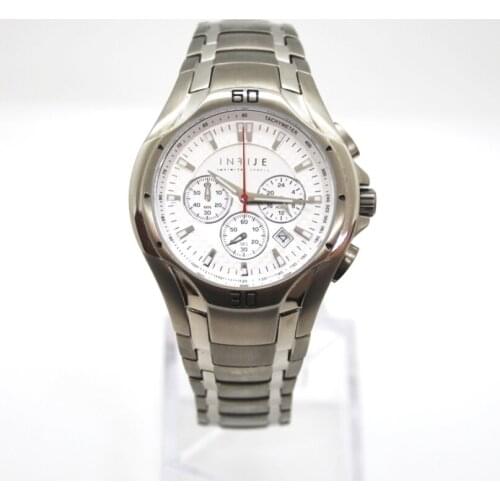 INFIJE- Chrono Quartz Watch in Titanium - MADE IN ITALY