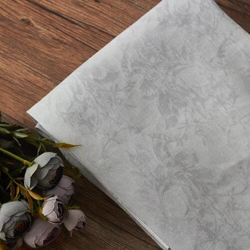 Flax mulberry silk fabric The high-grade dress telas Shirt clothing tissu