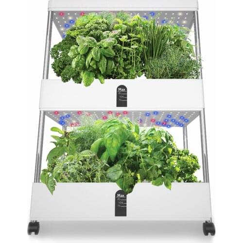 Irrigation&hydroponics eqiupment with grow light led full spectrum for indoor herb garden