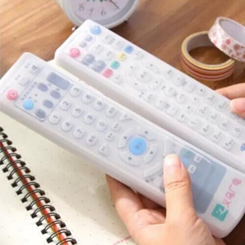Transparent Case Cover TV Air Conditioning Remote Silicone Controller Protective