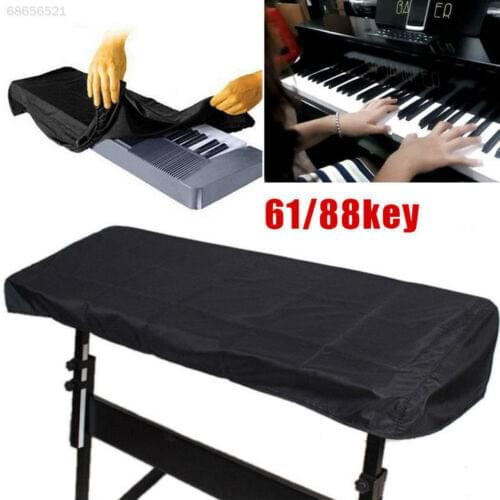 Stylish Hot Sale Solid-black 61 and 88 Key Electronic Piano Keyboard Cover on Stage Dustproof Dirt-proof Protect New
