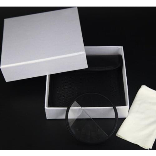 Rotating Prism 77mm with White Box Camera Filter Segmentation Diopter Can Change The Number of Subjects Photography Accessories
