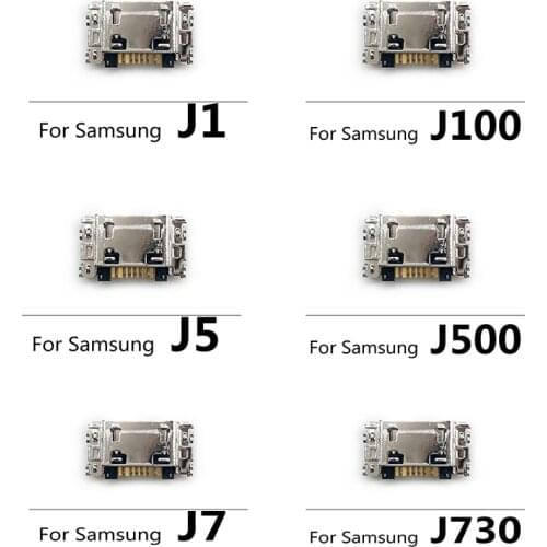 10PCS For Samsung J5 J7 J330 J530 J730 J1 J100 J500 Mic USB Charging Port Connector Board Dock Flex Cable Replacaement Parts