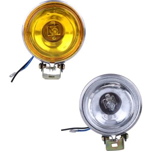 12V55W Car Fog Light Working Light 3 Inch Round Lamp Auto Reversing Lamp Waterproof Plug Motorcycle Accessory MGO3