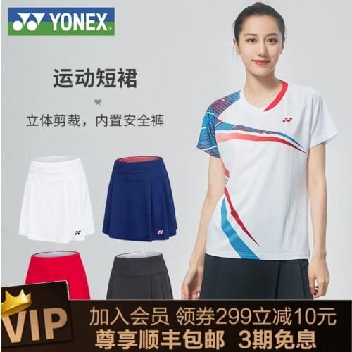 2021 Spring And Summer New Golf Skirt Womens Anti Light Skirt Pleated Skirt Quick Dry Sports Leisure Loose T-shirt