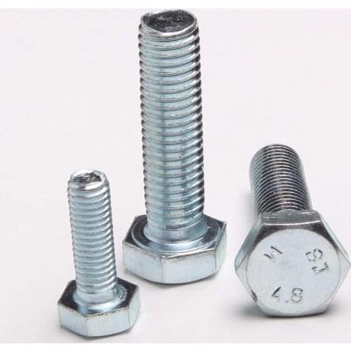 3PCS Promotion Of Low Carbon New National Standard Hex / Hex Bolts / Hex Bolts M6*55