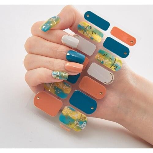 Four Sorts 0f Nail Stickers Self Adhesive Nail Sticker Nails Sticker Designer Nail Decoration Nail Designs Designer Nail Decals