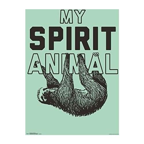 Home Decor Snorg Tees Spirit Animal-Silk Art Poster Wall Sticker Decoration Gift