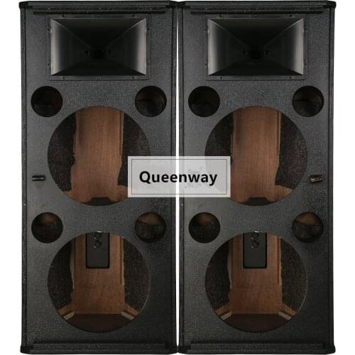 QE-022 Double 15 inch speaker empty box professional stage audio KTV full range performance speaker project wedding SRX725