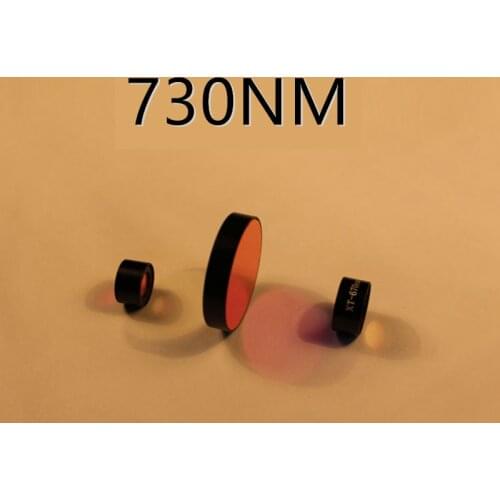 730 NM narrow band filter narrow band filter band pass filter can be customized for various wavelength diameters