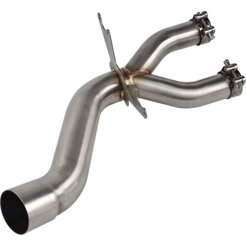 Muffler Exhaust Mid Pipe For BMW S1000RR 2012 2013 2014 S1000 RR S 1000 RR Stainless Steel Decat Downpipe Exhaust