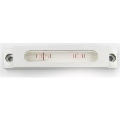 HACCURY High Accuracy 4"/2mm Metal Spirit Level Bubble Long Long strip metal level