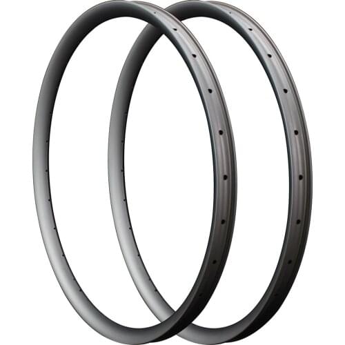 Carbon mtb rims 27.5er 2pcs new 650B mountain 3K UD 12k wheels carbon bicycle rim MTB 30mm width 30mm depth