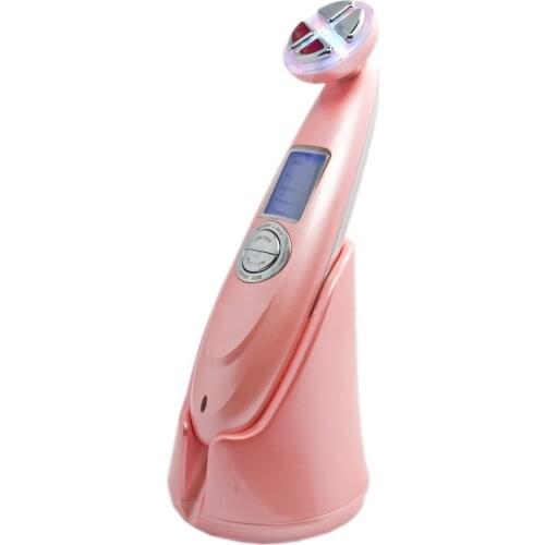 Multi-Functional 5 in 1 Beauty Equipment Anti Wrinkle Ems Electroporation Beauty Device RF Led Mesotherapy Face Lift Machine