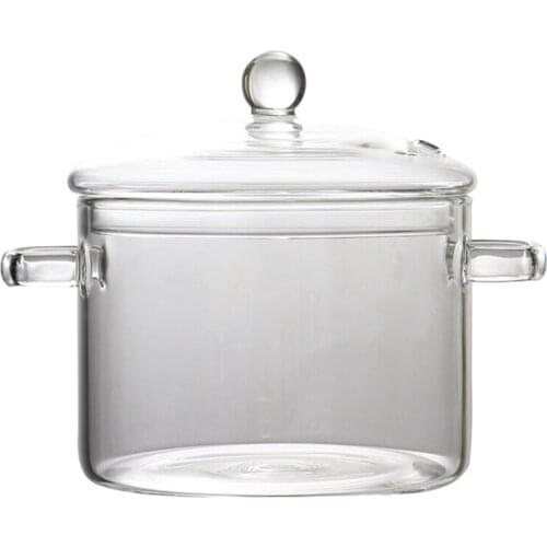 New High Borosilicate Glass Large Capacity High Temperature Resistant Instant Noodles Bowl Fruit Bowl Can Be Heated