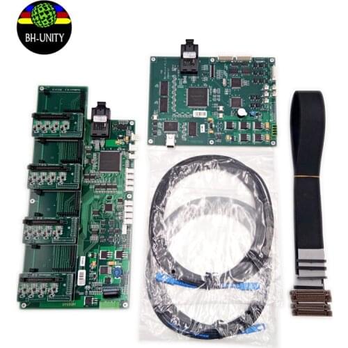 One set BYHX km512i board kit KM 512i LNB main board head board for inifiti printer whole set carriage board mother board