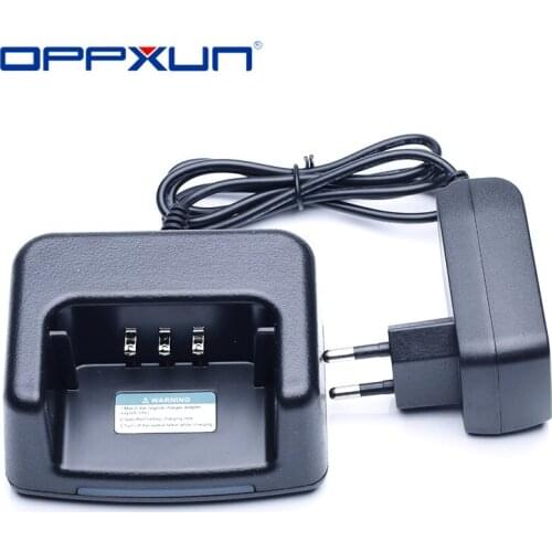 OPPXUN 100%Orignal Baofeng DM-860 DM-1801 Digital Walkie Talkie Battery Charger For DM-860 Dm-1801 Portable Ham Two Way Radio