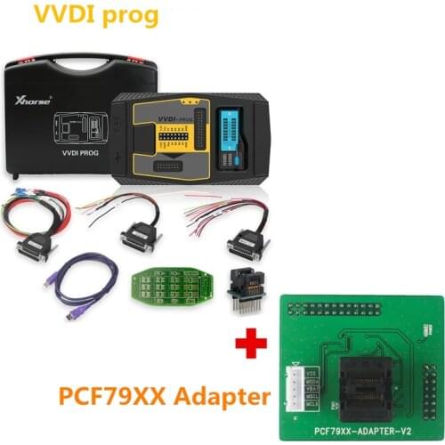 Original Xhorse VVDI PROG Programmer V4.9.4 VVDI Programmer Key Tool Get Free for B-MW ISN Read Function Plus PCF79XX Adapter
