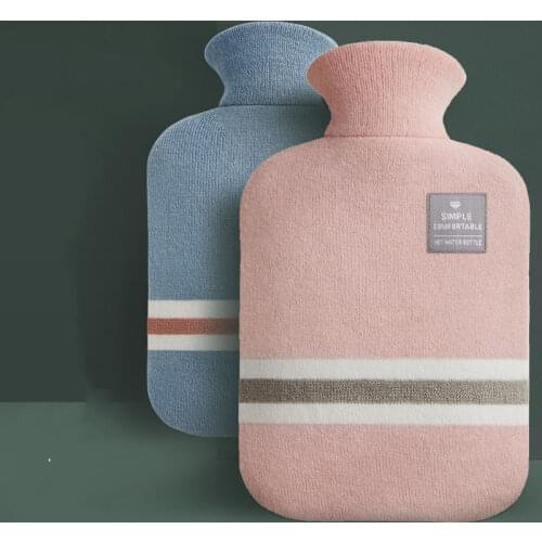Water-filling Hot-water Bag for Female Warm Belly Hands and Feet Cute Warm Water Bag Keep on Hand Warmer Hot Water Bottle Bag