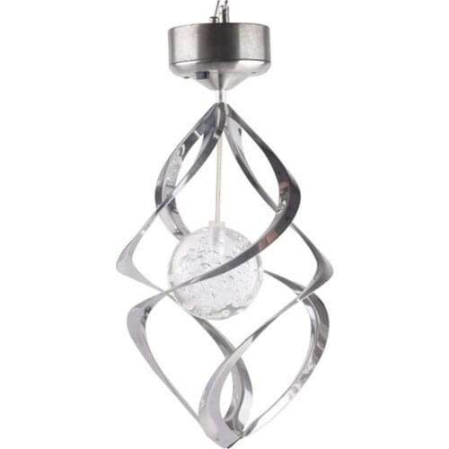 Led Lights Hanging Solar Lights Dynamic Rotating Wind Chime Lamp Decorative Led Color Changing Light Pendant For Outdoor Jdh88