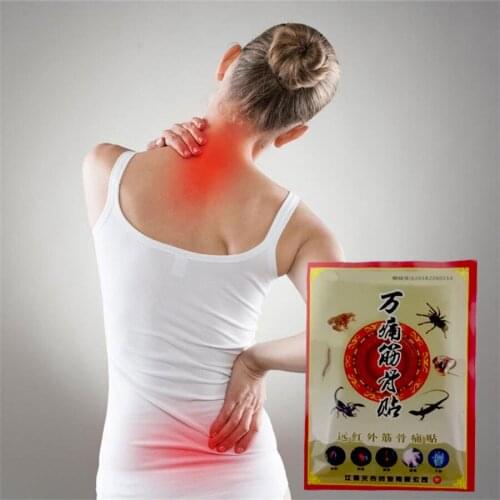 32Pcs/4Bags Chinese Herbal Medical Spider venom Analgesic Plaster Arthritis Joint Knee Pain Rheumatism Shoulder Neck Pain Relief