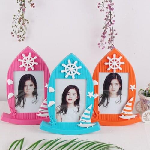 7 inch creative sailing baby children cartoon photo frame gift gift boutique photo frame