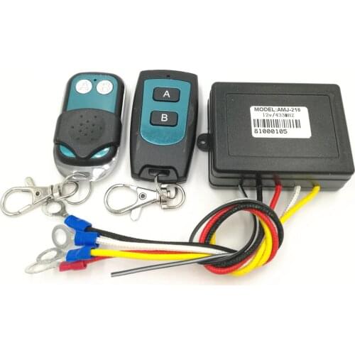 12V 15m 50ft Wireless Recon Recovery Winch Remote Control For Truck/Jeep SUV ATV Winch Warn Ramsey(6.8)