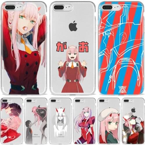 Hot Darling in the FranXX Case For iPhone XS XSMAX 8 8Plus 6 7Plus SE 11 12 Mini Pro latest popular Japanese anime Coque Shell