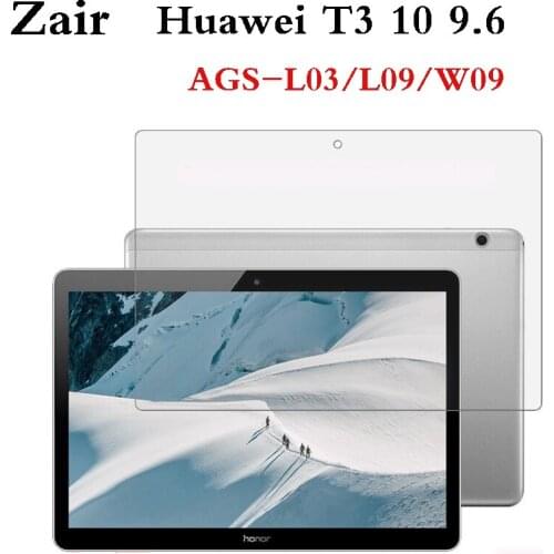 For Huawei MediaPad T3 10 9.6'' Tempered Glass Tablet Screen Protector Protective Film for Huawei AGS-W09 AGS-L09 AGS-L03