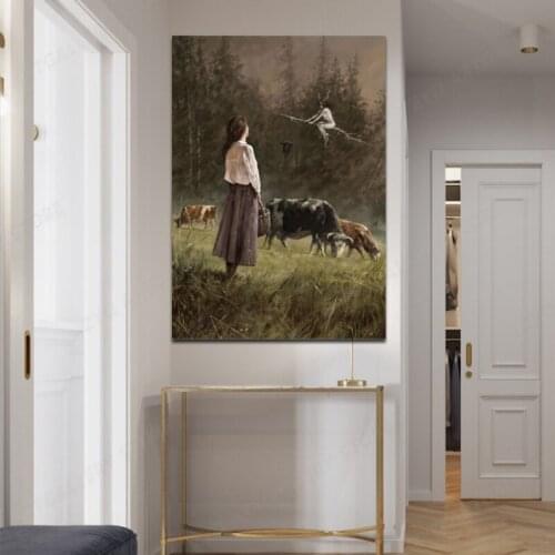 If I Only Could Canvas Decoration Prints Poster Pictures Home Decor Living Room Bedroom Art Painting Abstract