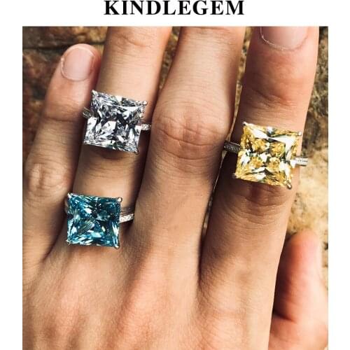 Кольца с фианитами для женщин Kindlegem China At AliExpress