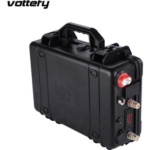 VOTTERY Lifepo4 100Ah 12v Lithium Ion Battery Solar energy storage Camper Mobile radio robot lithium battery 12v 100Ah + Charger