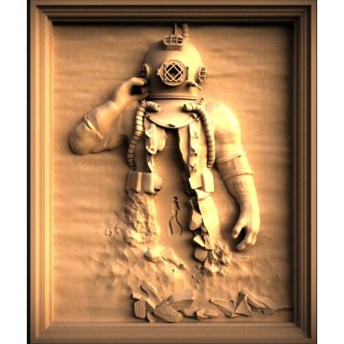 STL Model for CNC Router 3D Printer Artcam Aspire Bas Relief _ "CNC files" Panno